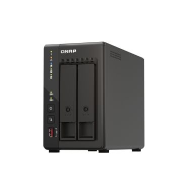 QNAP TS-253E NAS Tower Intel? Celeron? J6412 8 GB 0 TB QNAP QTS Black