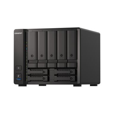 QNAP TS-H973AX-32G NAS/storage server Tower Ethernet LAN Black V1500B