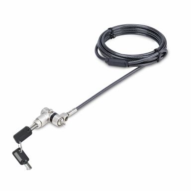 StarTech.com 25-Pack Universal Laptop Lock 6.6ft, Keyed Alike Locking Cable, Security Cable, Compati