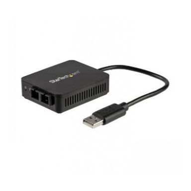 StarTech.com USB 2.0 to Fiber Optic Converter - 100BaseFX SC
