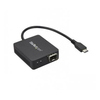 StarTech.com USB-C to Fiber Optic Converter - Open SFP