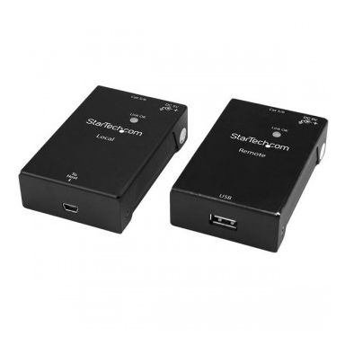 StarTech.com 1-Port USB 2.0-Over-Cat5-or-Cat6 Extender Kit - 165 ft. (50 m)