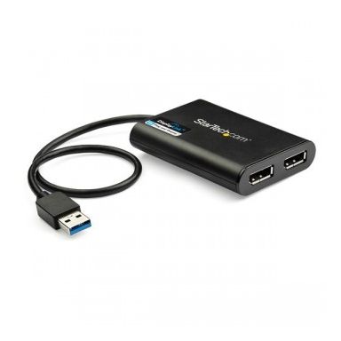 StarTech.com USB 3.0 to Dual DisplayPort Adapter - 4K 60Hz