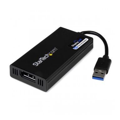 StarTech.com USB 3.0 to DisplayPort Adapter - DisplayLink Certified - 4K 30Hz