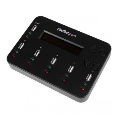 StarTech.com Standalone 1:5 USB Flash Drive Duplicator and Eraser ï¿½ï¿½ Flash Drive Copier