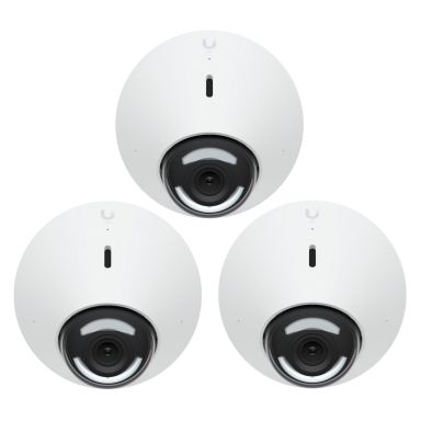 Ubiquiti Next-gen 2K HD PoE ceiling camera with enhanced dynamic range and low-light performance.
