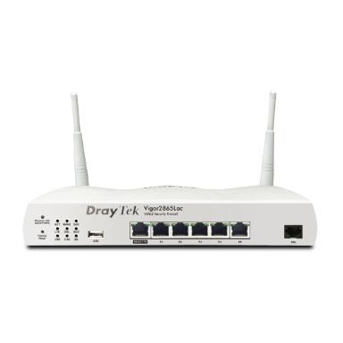Draytek V2865LAC wireless router Gigabit Ethernet Dual-band 3G 4G