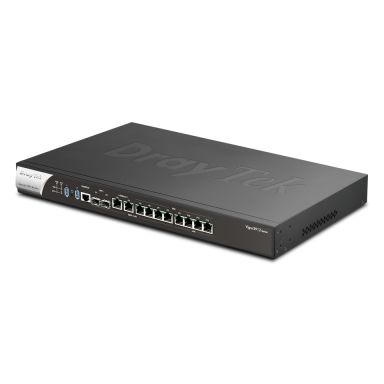 DrayTek V3912S-K wired router 2.5 Gigabit Ethernet, Gigabit Ethernet Black
