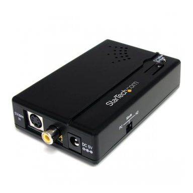 StarTech.com Composite and S-Video to HDMI Converter with Audio