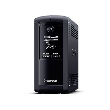 CyberPower VP1000EILCD uninterruptible power supply (UPS) Line-Interactive 1 kVA 550 W 6 AC outlet(s