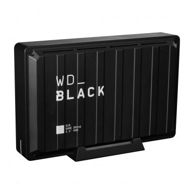 Western Digital D10 external hard drive 8000 GB Black,White