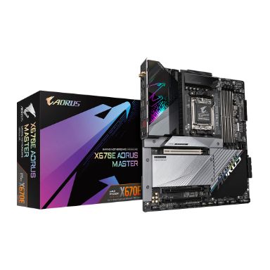 Gigabyte X670E AORUS MASTER (REV. 1.0) motherboard AMD X670 Socket AM5 ATX