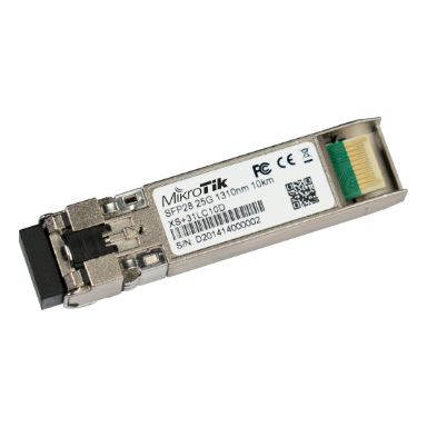 Mikrotik XS+31LC10D network transceiver module Fiber optic 25000 Mbit/s SFP28 1310 nm