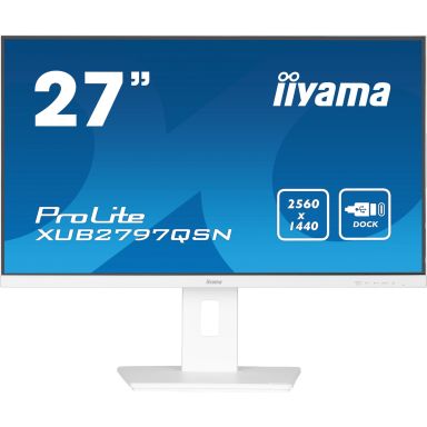 IIYAMA TFT XUB2797QSN 68.5cm IPS 27''/2560x1440/HDMI/DP/3xUSB/USBC/höv