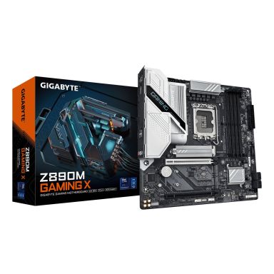 GIGABYTE Z890M GAMING X Motherboard - Supports Intel Core Ultra (Series 2) CPUs, 8+1+2 phases VRM, u