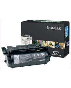 Lexmark 12A7610 Toner cartridge black extra High-Capacity remanufactured, 32K pages/5% for Lexmark T 632