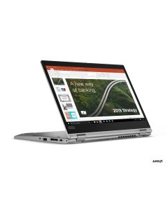 Lenovo ThinkPad L13 Yoga Gen 2 (AMD) AMD Ryzen™ 5 PRO 5650U Hybrid (2-in-1) 33.8 cm (13.3") Touchscreen Full HD 16 GB DDR4-SDRAM 512 GB SSD Wi-Fi 6 (802.11ax) Windows 10 Pro English Silver