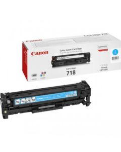 Canon 2661B002 (718C) Toner cyan, 2.9K pages  5% coverage