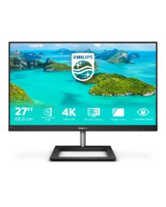 PHILIPS 278E1A 4K Ultra HD 27" IPS Monitor - Black