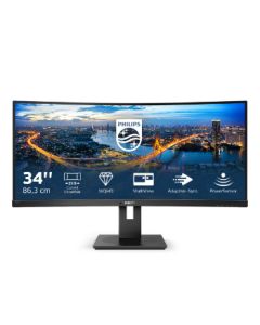 Philips B Line 345B1C/00 computer monitor 86.4 cm (34") 3440 x 1440 pixels Quad HD LCD Black