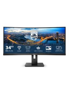 Philips B Line 346B1C/00 computer monitor 86.4 cm (34") 3440 x 1440 pixels WQHD LCD Black