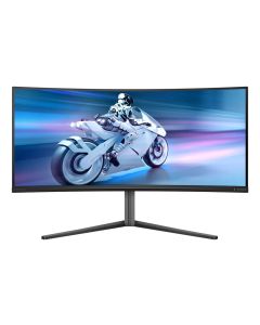 Philips Evnia 34M2C6500/00 computer monitor 86.4 cm (34") 3440 x 1440 pixels Wide Quad HD QD-OLED Gr
