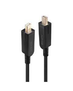 Lindy 38481 DisplayPort cable 20 m Mini DisplayPort Black