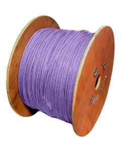 Cablenet Cat6 Violet U/UTP LSOH 24AWG Stranded Patch Cable 500m Reel