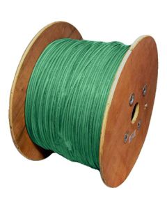 Cablenet Cat5e Green U/UTP PVC 24AWG Stranded Patch Cable 500m Reel