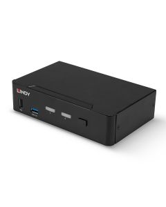 Lindy 2 Port DisplayPort 1.4 USB 3.0 KVM switch