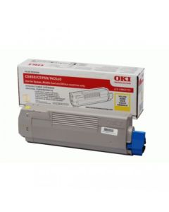 OKI 43865721 Toner yellow, 6K pages  5% coverage