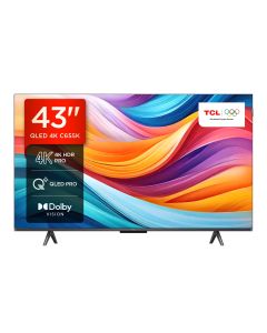 TCL 43C655K TV 109.2 cm (43") 4K Ultra HD Smart TV Wi-Fi Black