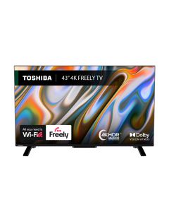 Toshiba 43UV2F53DBU TV 109.2 cm (43") 4K Ultra HD Smart TV Wi-Fi Black 350 cd/m²