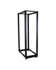 StarTech.com 42U Adjustable Depth Open Frame 4 Post Server Rack Cabinet - Flat Pack w/ Casters, Levelers and Cable Management Hooks