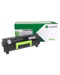 Lexmark 51B2H00 Toner-kit high-capacity return program, 8.5K pages ISO/IEC 19752 for Lexmark MS 417/517