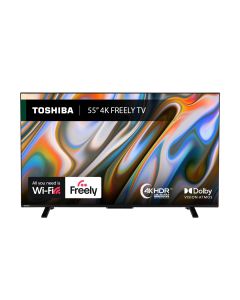 Toshiba 55UV2F53DBU TV 139.7 cm (55") 4K Ultra HD Smart TV Wi-Fi Black 350 cd/m²