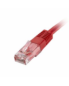 Cablenet CNL 100PK 3M C6 Rd UTP PVC 24AWG FMB networking cable Red Cat6 U/UTP (UTP)