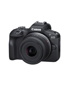 Canon EOS R100 APS-C Mirrorless Camera inc RF-S 18-45mm Lens - Black