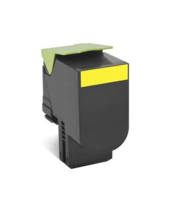Lexmark 70C20Y0/702Y Toner-kit yellow return program, 1K pages ISO/IEC 19798 for Lexmark CS 310/510