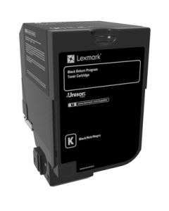 Lexmark 74C20K0 Toner-kit black return program, 3K pages ISO/IEC 19798 for Lexmark CS 720/725/CX 725