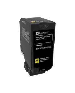 Lexmark 74C2HYE Toner-kit yellow return program corporate, 12K pages ISO/IEC 19798 for Lexmark CS 725