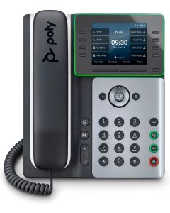POLY Edge E320 IP Phone and PoE-enabled