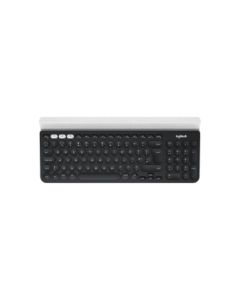 Logitech K780 keyboard RF Wireless + Bluetooth QWERTZ Swiss Grey, White