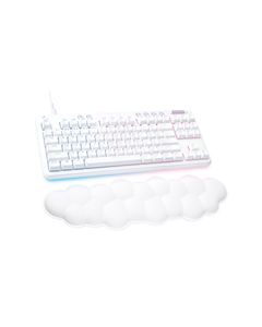 Logitech G G713 Gaming Keyboard - Tenkeyless (80 - 87%) - USB - Mechanical - QWERTY - RGB LED - White