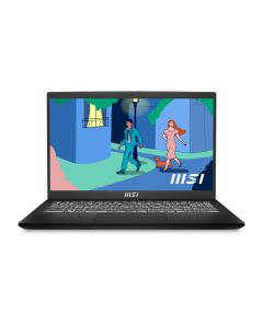 MSI Modern 15 B7M-086UK AMD Ryzenâ„¢ 7 7730U Laptop 39.6 cm (15.6") Full HD 8 GB DDR4-SDRAM 512 GB SSD Wi-Fi 6E (802.11ax) Windows 11 Home Black