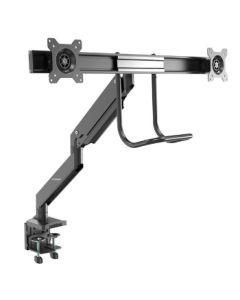 StarTech.com Desk Mount Dual Monitor Arm - Ergonomic Dual Monitor VESA Mount 32" (17.6lb) Displays -