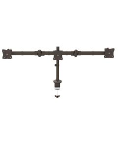StarTech.com Desk Mount Triple Monitor Arm - Ergonomic VESA 3 Monitor Mount up to 27" - Articulating