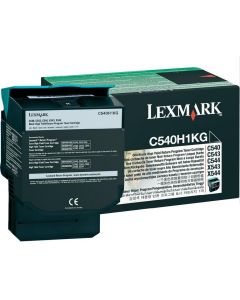 Lexmark C540H1KG Toner black return program, 2.5K pages ISO/IEC 19798 for Lexmark C 540/544/546