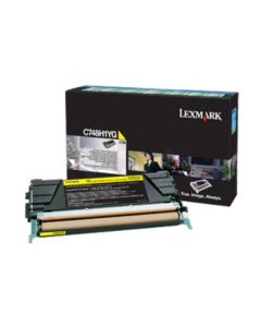Lexmark C748H3YG Toner cartridge yellow Project, 10K pages ISO/IEC 19798 for Lexmark C 748