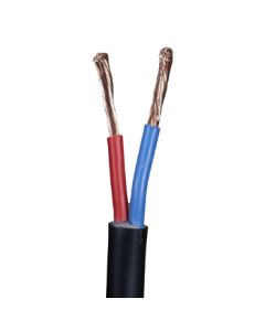 Cablenet 2 Core 2.5mm Professional Grade LSOH CPR Eca Speaker Cable Black 100m